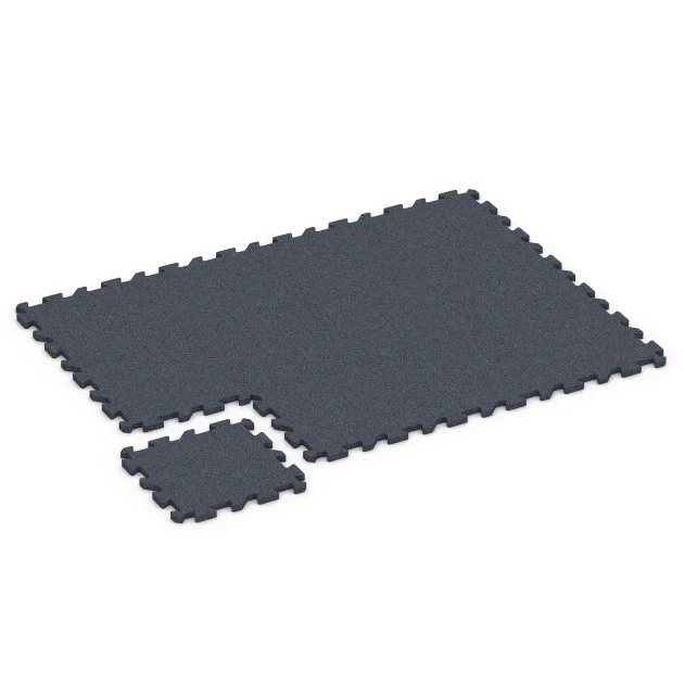 Typische Verlegung oder Einbausituation für den Artikel 6992 von WARCO - Fitnessgulv, Farbton Skifergrå in der Abmessung 50 x 50 x 3 cm | 0,25 m².