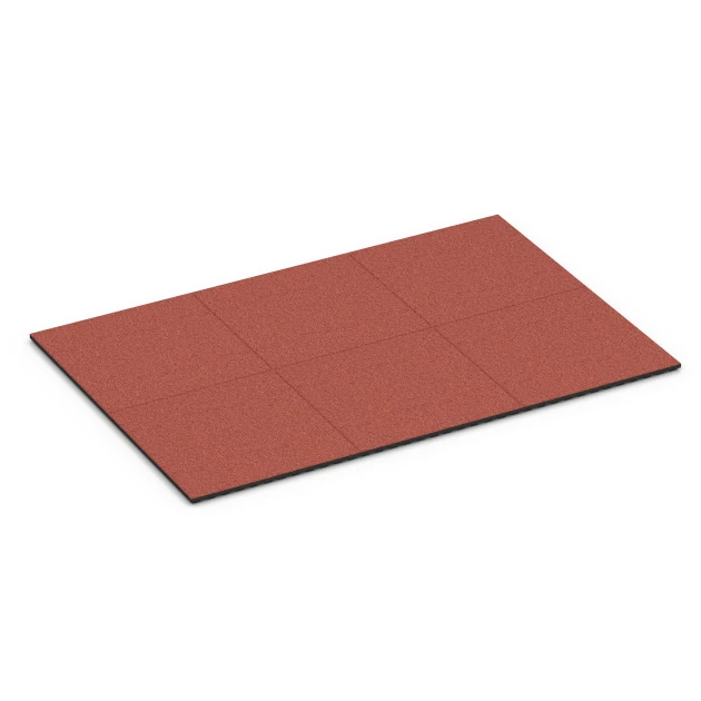 Typische Verlegung oder Einbausituation für den Artikel 6388 von WARCO - Staldmåtte Premium, Farbton Murstensrød in der Abmessung 100 x 100 x 4,5 cm | 1,00 m².