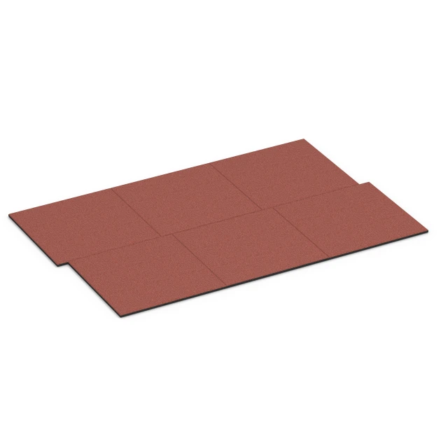 Typische Verlegung oder Einbausituation für den Artikel 6380 von WARCO - Staldmåtte, Farbton Murstensrød in der Abmessung 100 x 100 x 3 cm | 1,00 m².