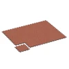Typische Verlegung oder Einbausituation für den Artikel 6800 von WARCO - Hundesportgulv gummifliser, Farbton Etna in der Abmessung 44,6 x 44,6 x 1,8 cm.