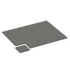 Typische Verlegung oder Einbausituation für den Artikel 6895 von WARCO - Hundesportgulv til indendørs, Farbton Mørkegrå granit in der Abmessung 44,6 x 44,6 x 1,8 cm.