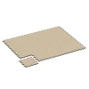 Typische Verlegung oder Einbausituation für den Artikel 6865 von WARCO - Fitnessgulv Max System, Farbton Travertin in der Abmessung 44,6 x 44,6 x 1,8 cm.
