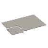 Typische Verlegung oder Einbausituation für den Artikel 6833 von WARCO - Fitness Active gulvflise, Farbton Grå granit in der Abmessung 97,1 x 97,1 × 1,8 cm.