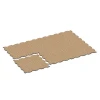 Typische Verlegung oder Einbausituation für den Artikel 6808 von WARCO - Hundesportgulv gummifliser, Farbton Terrakotta in der Abmessung 97,1 x 97,1 × 1,8 cm.