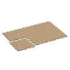 Typische Verlegung oder Einbausituation für den Artikel 6813 von WARCO - Hundesportgulv gummifliser, Farbton Rattan in der Abmessung 97,1 x 97,1 × 1,8 cm.