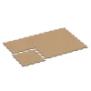 Typische Verlegung oder Einbausituation für den Artikel 6871 von WARCO - Fitnessgulv Max System, Farbton Terrakotta in der Abmessung 97,1 x 97,1 × 1,8 cm.