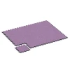 Typische Verlegung oder Einbausituation für den Artikel 6936 von WARCO - Faldsikringsflise puzzle, Farbton Lavendel in der Abmessung 44,6 x 44,6 × 2,8 cm.