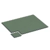 Typische Verlegung oder Einbausituation für den Artikel 6942 von WARCO - Terrasseflise i gummi, Farbton Engelsk græs in der Abmessung 44,6 x 44,6 × 2,8 cm.