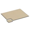 Typische Verlegung oder Einbausituation für den Artikel 6955 von WARCO - Boldbanefliser, Farbton Travertin in der Abmessung 44,6 x 44,6 × 2,8 cm.