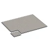 Typische Verlegung oder Einbausituation für den Artikel 6878 von WARCO - Fitnessgulv Max System, Farbton Grå granit in der Abmessung 44,6 x 44,6 × 2,8 cm.