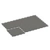 Typische Verlegung oder Einbausituation für den Artikel 6850 von WARCO - Fitness Active gulvflise, Farbton Mørkegrå granit in der Abmessung 97,1 x 97,1 x 2,8 cm.