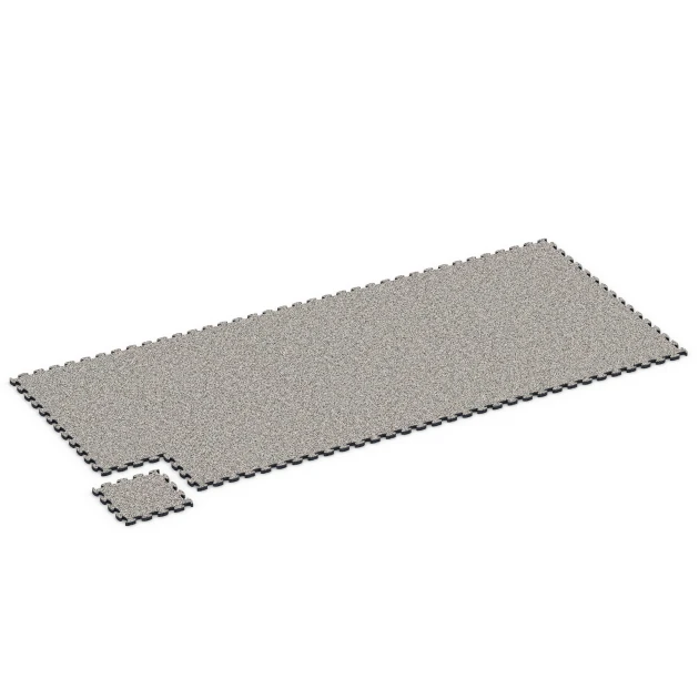 Typische Verlegung oder Einbausituation für den Artikel 6770 von WARCO - Poolfliser til kantzone, Farbton Grå granit in der Abmessung 28,9 x 28,9 x 1,8 cm.