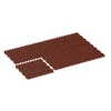 Typische Verlegung oder Einbausituation für den Artikel 7010 von WARCO - Faldsikringsgræsrist, Farbton Murstenrød in der Abmessung 100 x 100 x 4 cm.