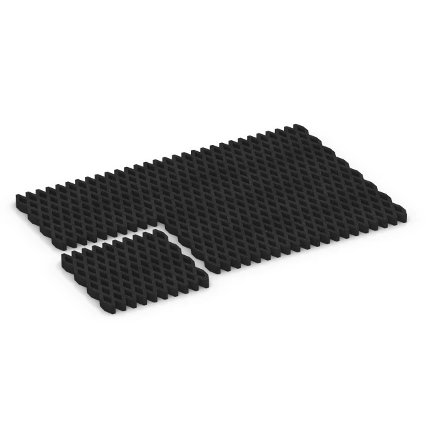 Typische Verlegung oder Einbausituation für den Artikel 7012 von WARCO - Faldsikringsgræsrist, Farbton Antracit in der Abmessung 100 × 100 × 8 cm.
