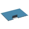 Typische Verlegung oder Einbausituation für den Artikel 7139 von WARCO - Udendørs træningsgulv, Farbton Atlanterhav in der Abmessung 60 x 60 x 3 cm | 0,36 m².